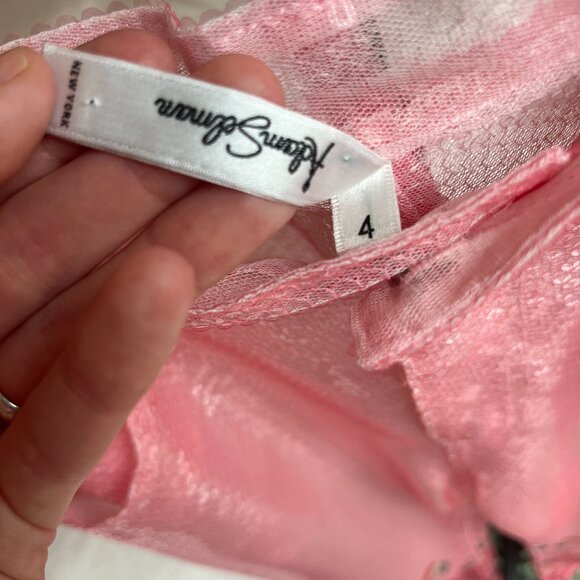 Adam Selman Sequin Flamingo Pants - Picture 7 of 7